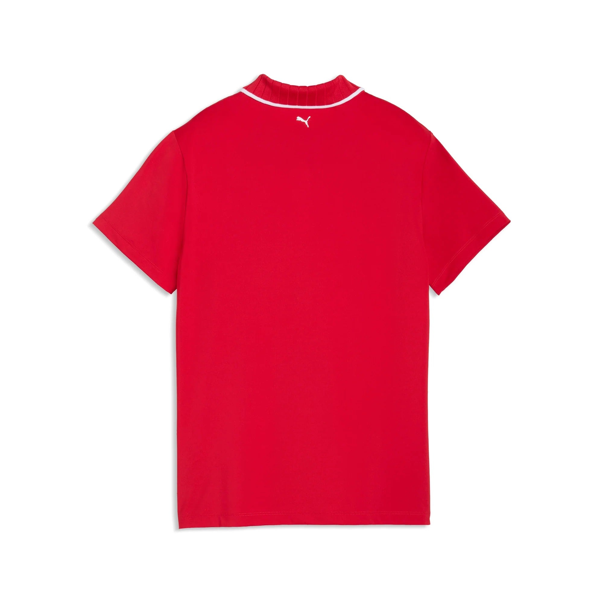 Puma Ladies Maple Leaf Golf Polo - Red