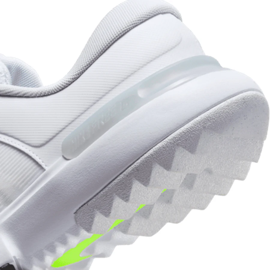 Nike Free Golf NN Spikeless Golf Shoes - White/Black