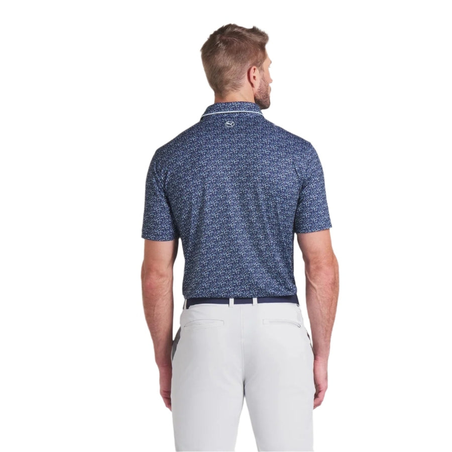 Puma CLOUDSPUN Branch Golf Polo - Blue