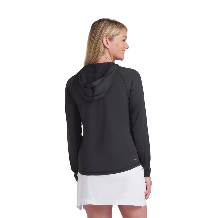 Puma Ladies Cloudspun Fleece Hoodie - Black