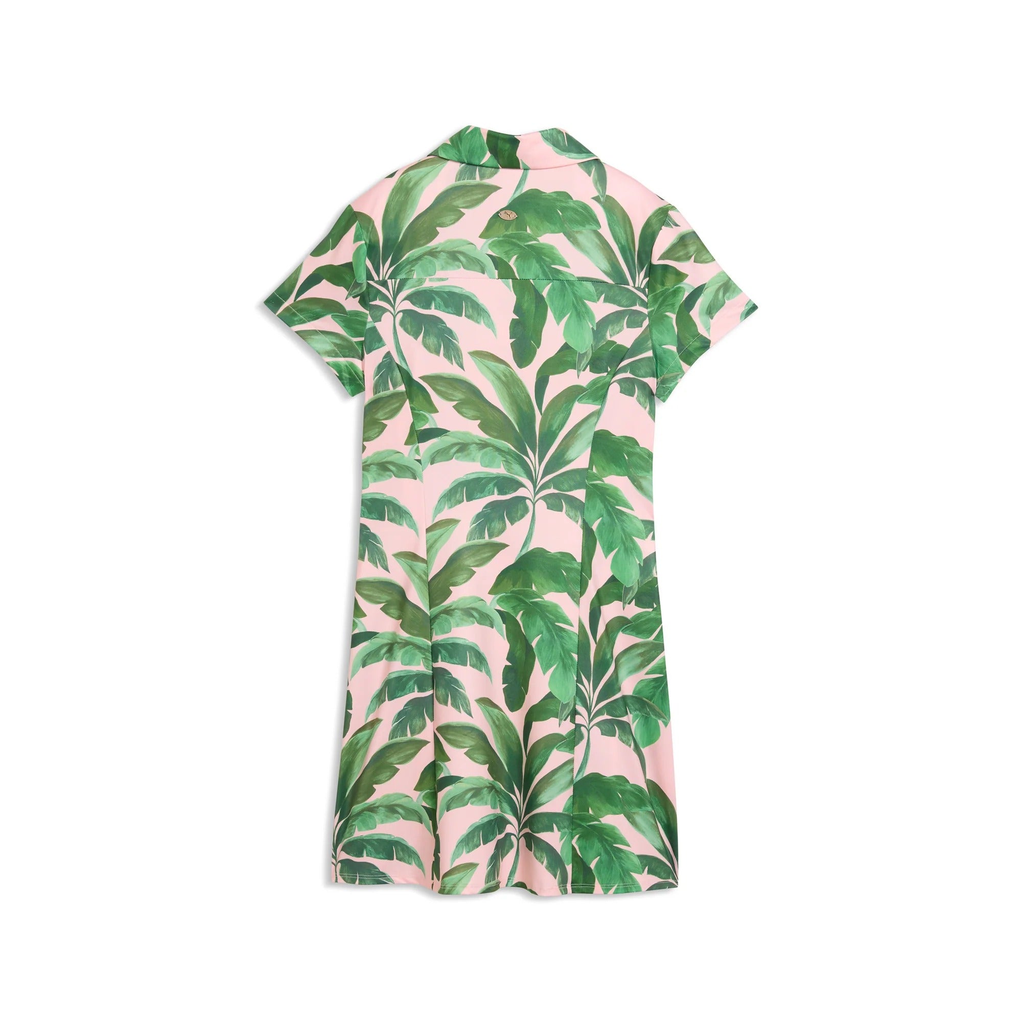 Puma Ladies X Mumu Palm Golf Dress - Rose/Green