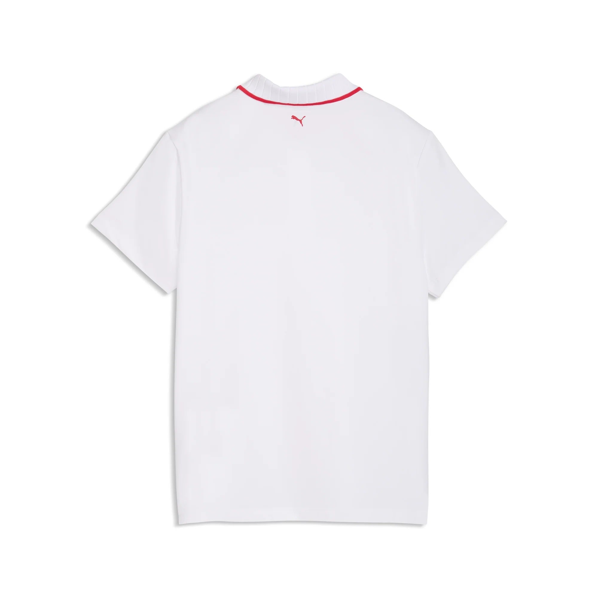 Puma Ladies Maple Leaf Golf Polo - White