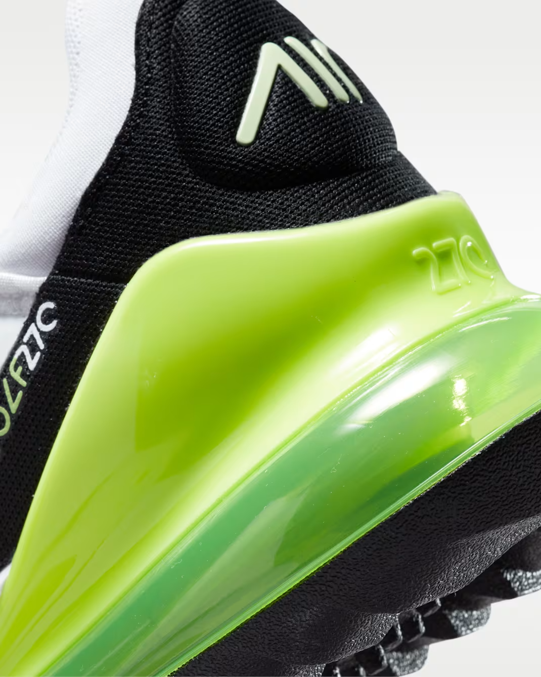 Nike Air Max 270 G Spikeless Golf Shoes - White