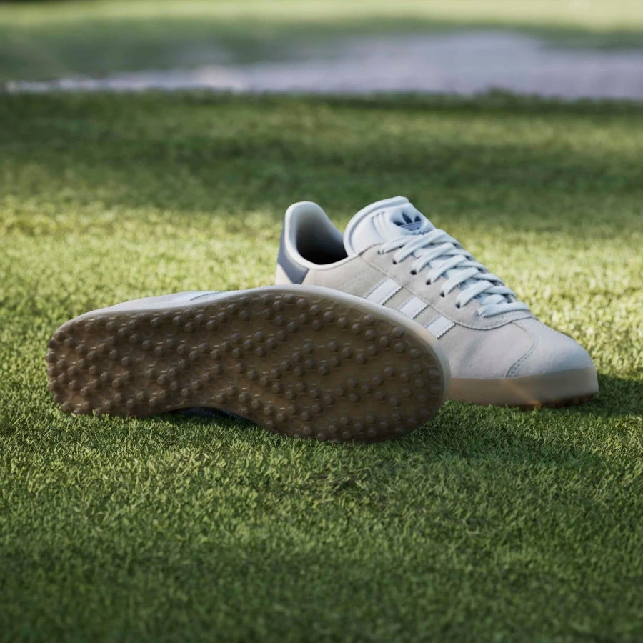 Adidas Gazelle Spikeless Golf Shoes - Beige/White