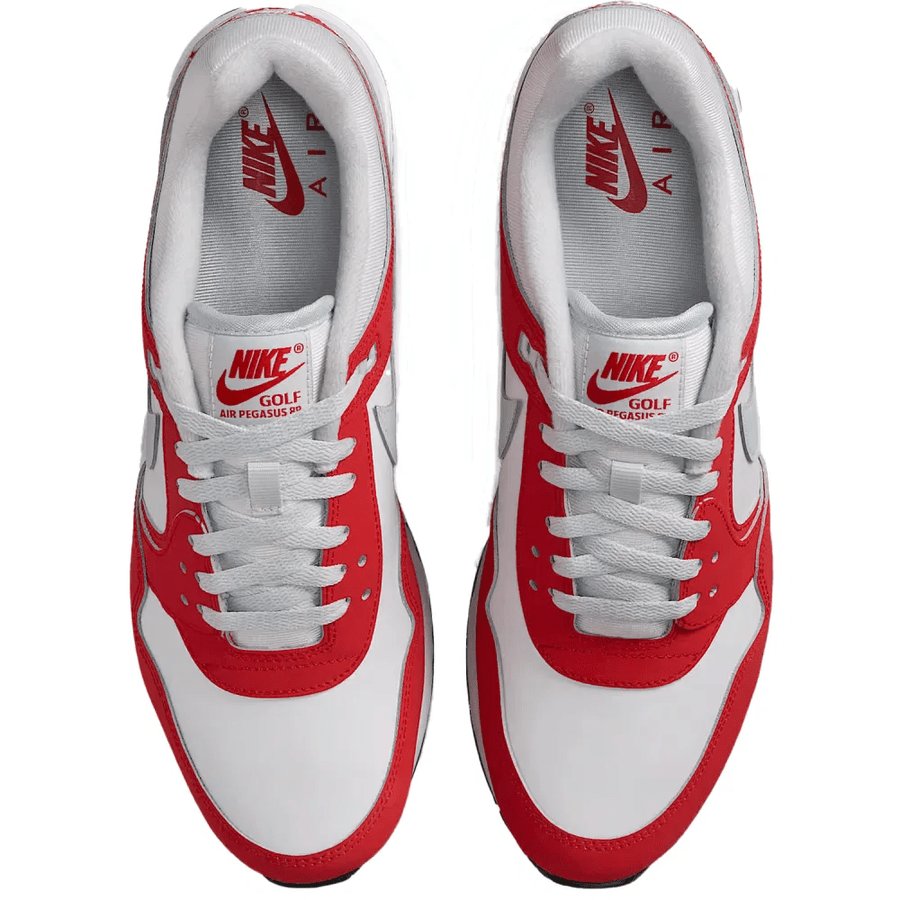 Nike Air Pegasus '89 G Spikeless Golf Shoes - Red/White