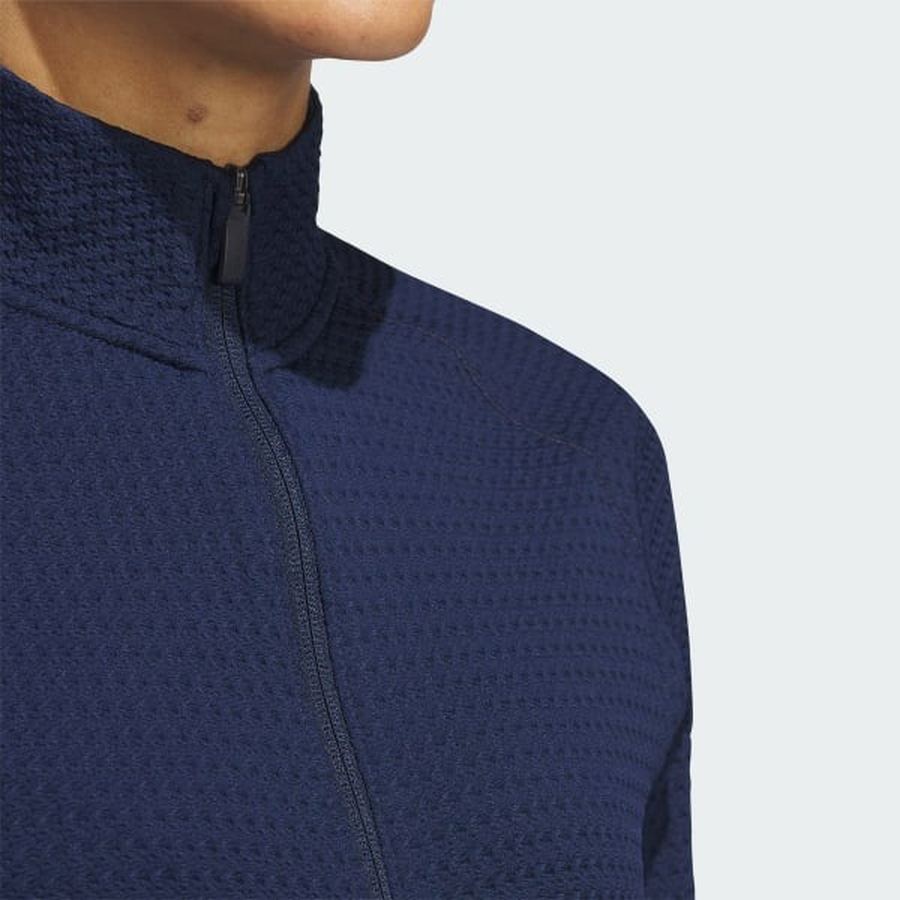 Adidas Ladies Ultimate365 Textured Jacket - Navy