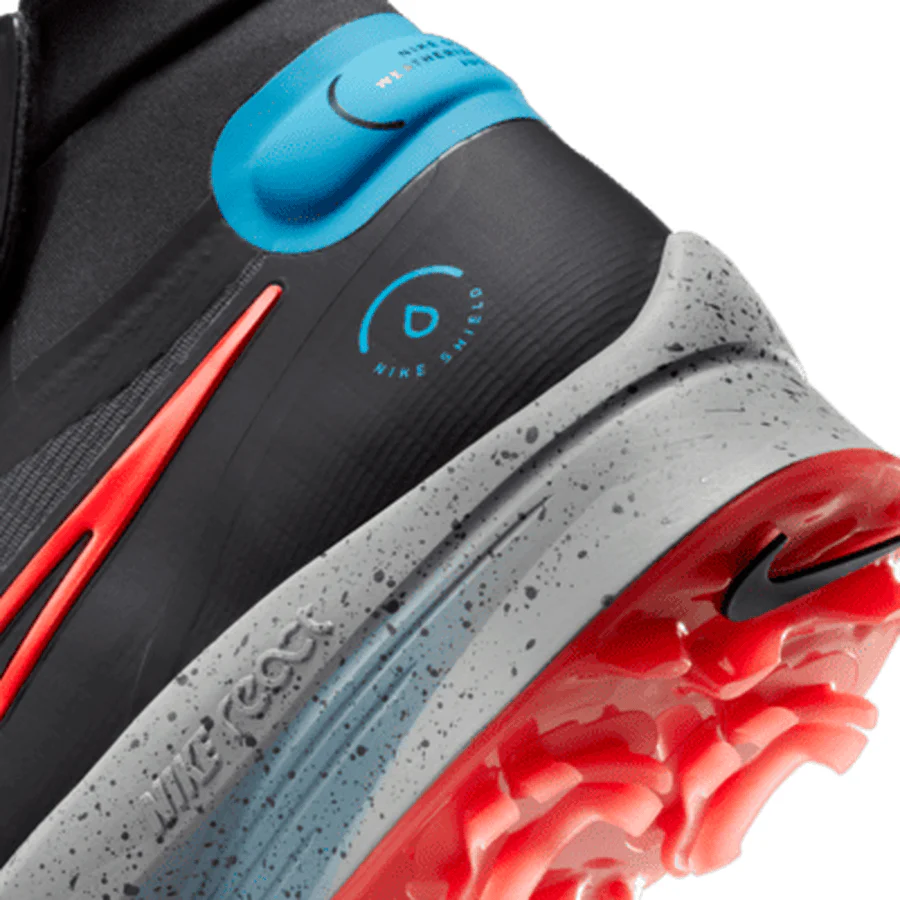 Nike Air Zoom Infinity Tour Shield 2 Golf Shoes - Anthracite/Bright Crimson/Black