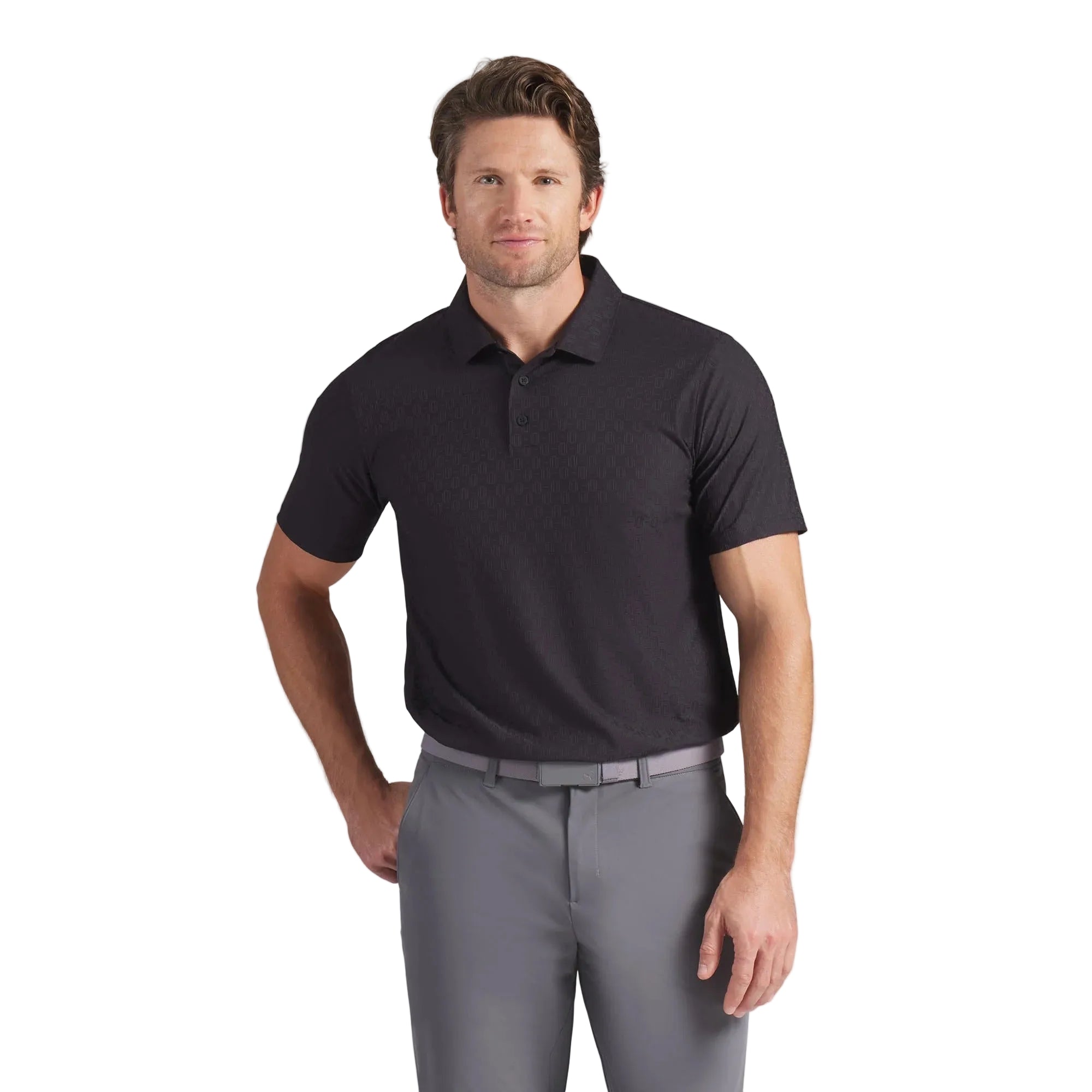 Puma MATTR Geode Golf Polo - Black
