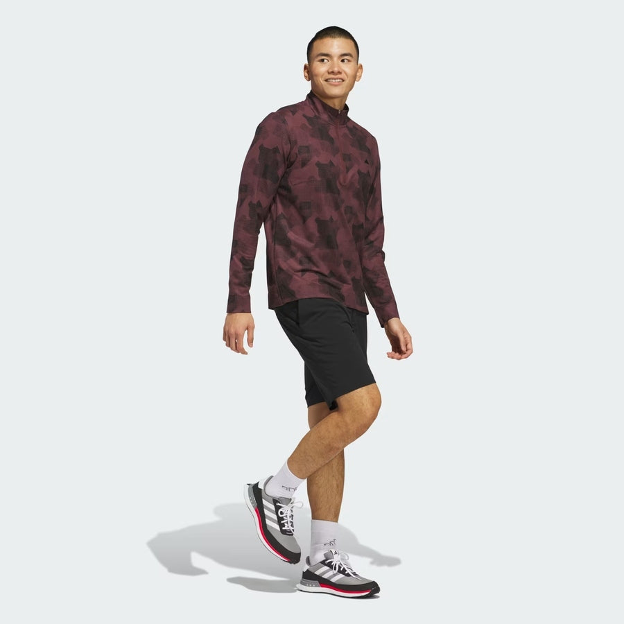 Adidas Go-To Printed Quarter Zip Pullover