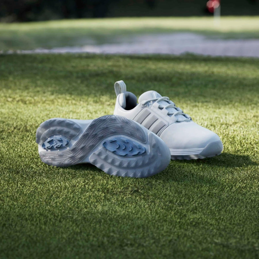 Adidas Ladies Adipower 26 Spikeless Golf Shoes - White/Silver