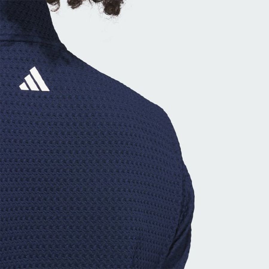 Adidas Ladies Ultimate365 Textured Jacket - Navy