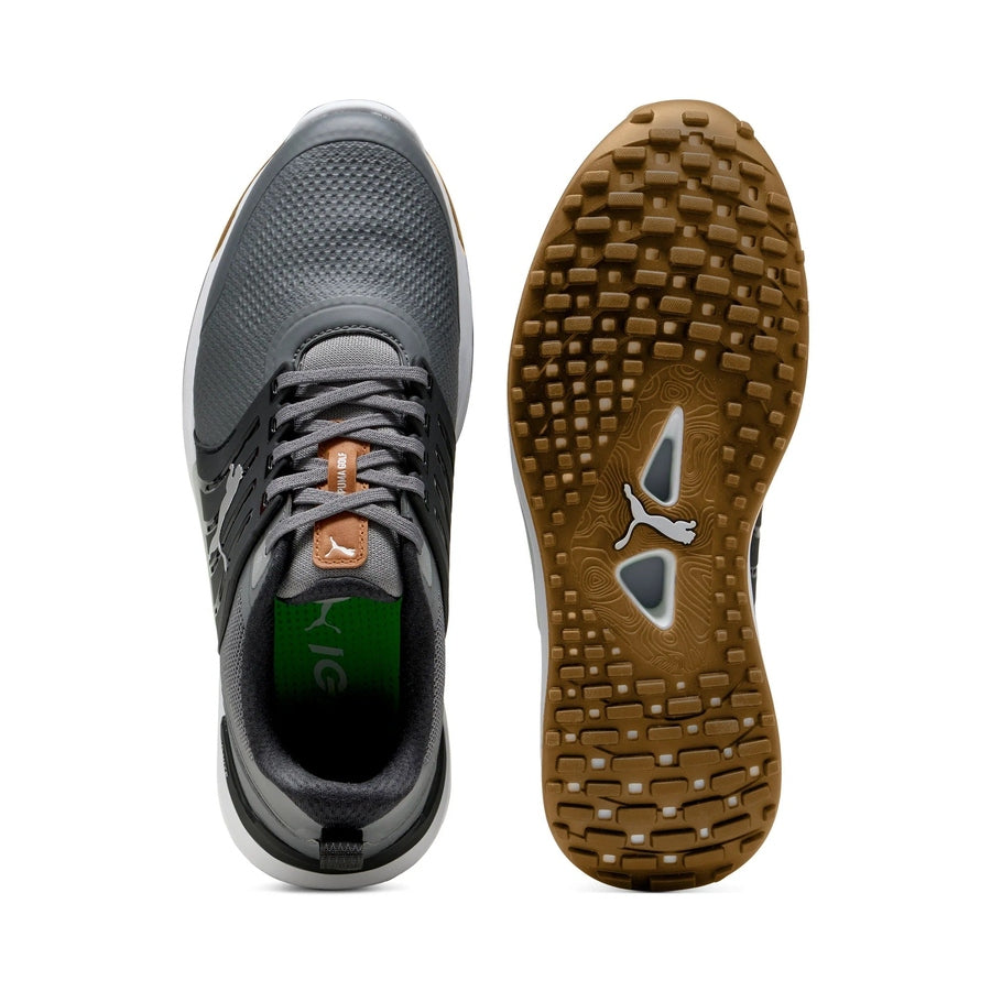 Puma Ignite Elevate 2 Wide Spikeless Golf Shoes - Slate Sky/Black
