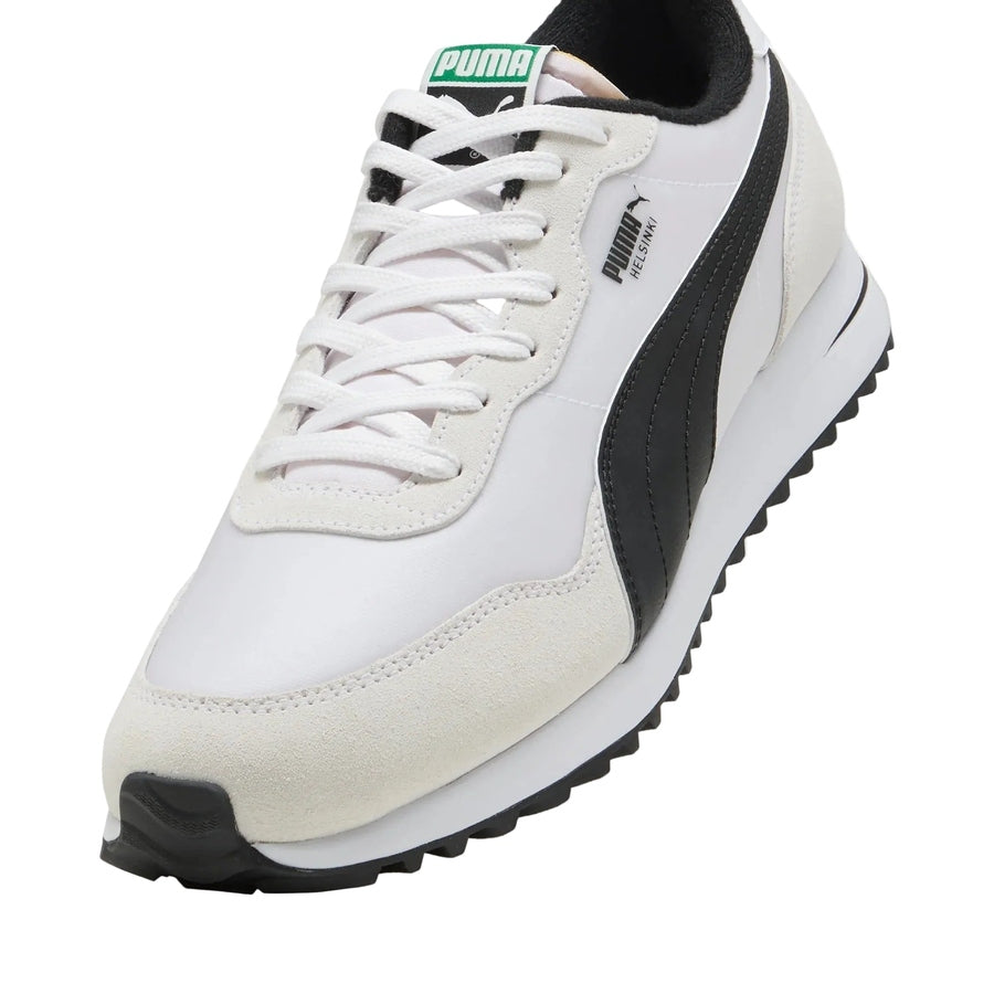 Puma Helsinki G Spikeless Golf Shoes - White/Black