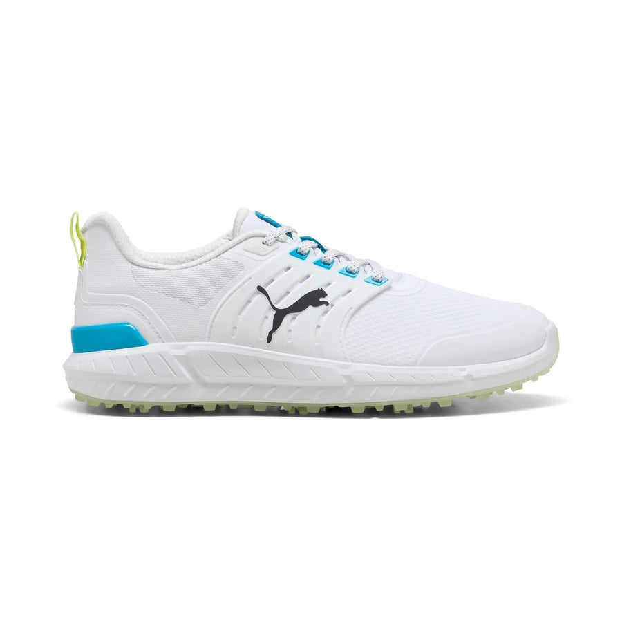 Chaussures de golf Puma Ignite Elevate 2 Tour - blanc/bleu