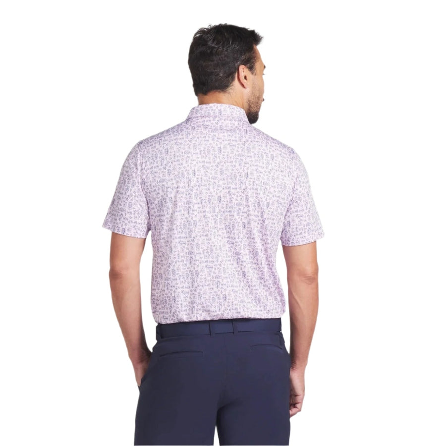 Puma Golf X AP Sketch Polo - Pink