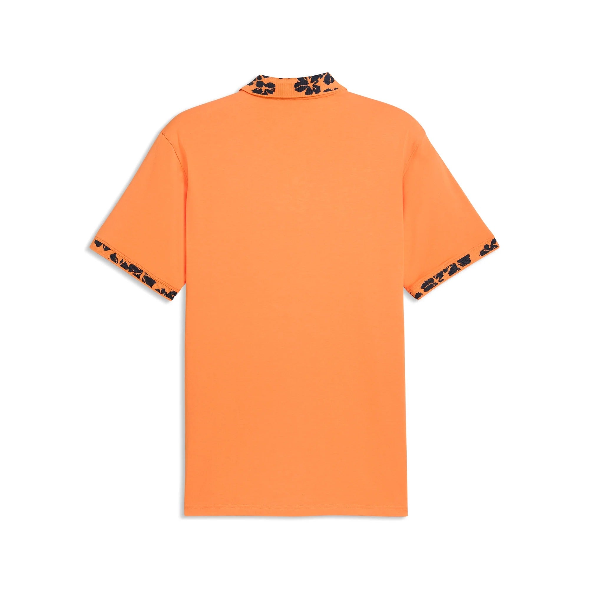 Puma Modalon Floral Rib LC Golf Polo - Orange