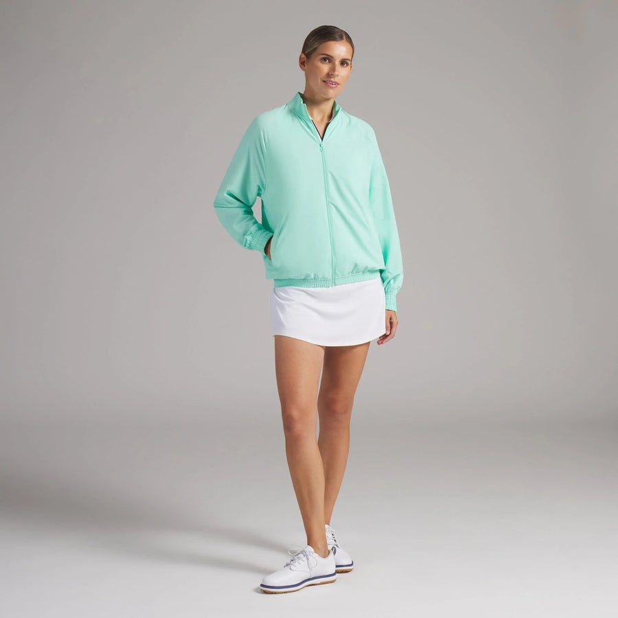 Puma Ladies Full-Zip Wind Golf Jacket - Mint