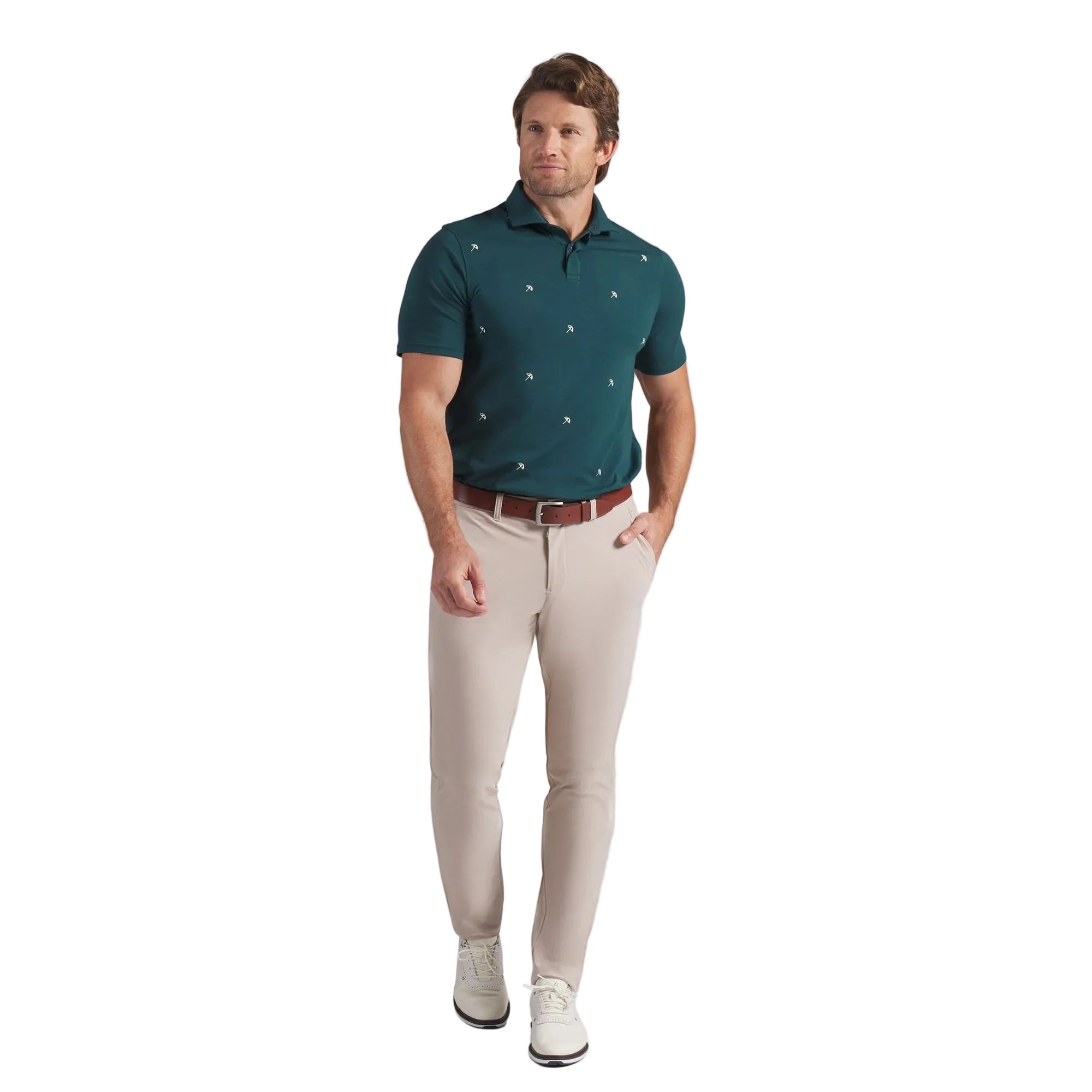 Puma x AP Modalon Umbrella Golf Polo - Green