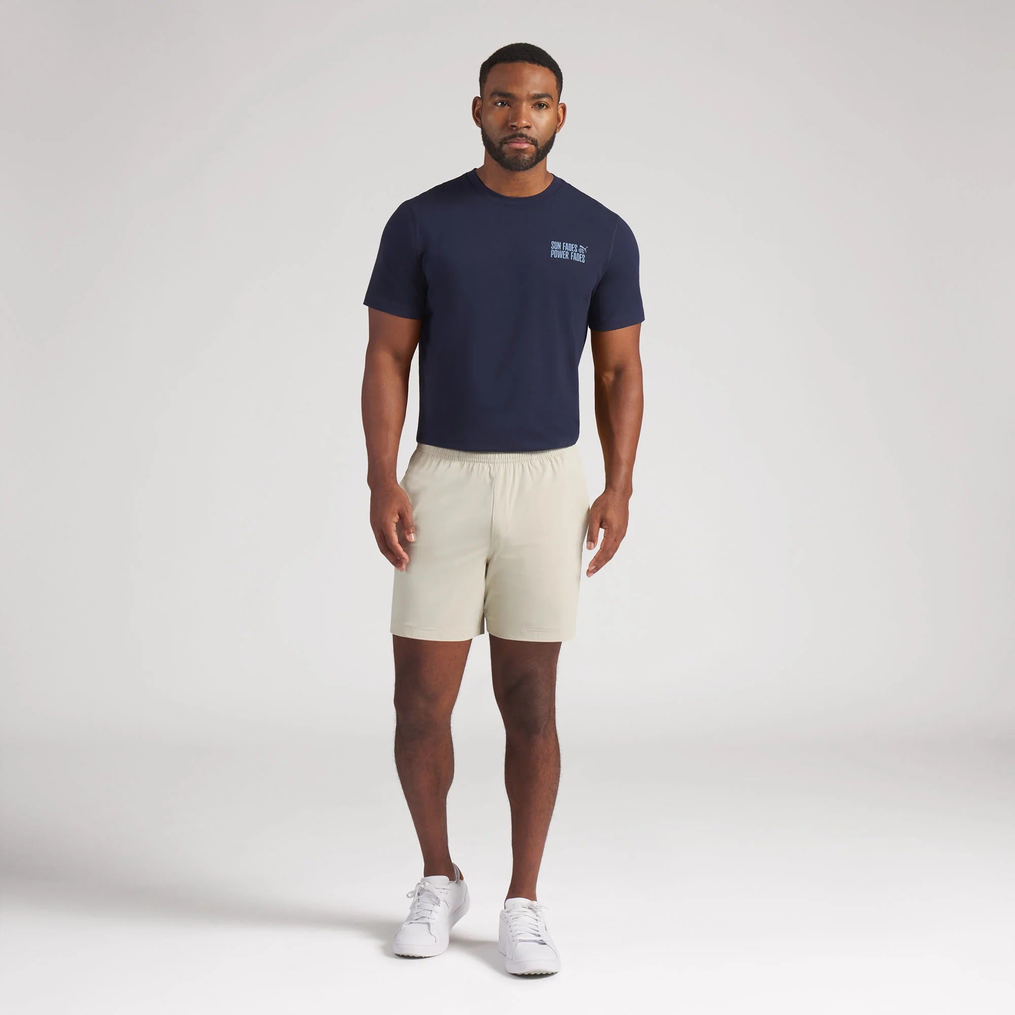 Puma X Reigning Champ Training Golf Shorts - Beige