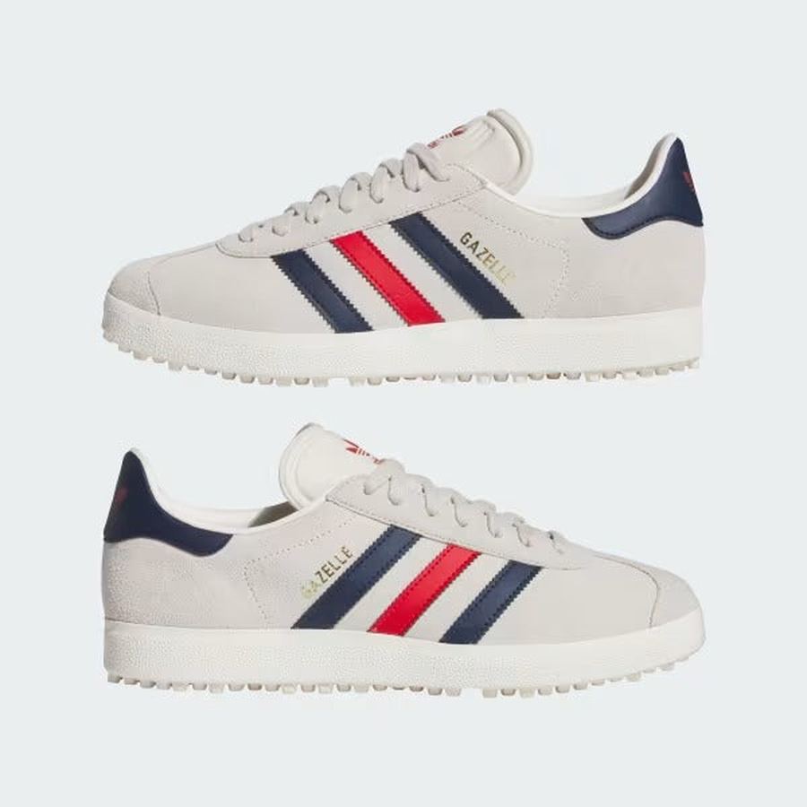 Adidas Gazelle Spikeless Golf Shoes - Beige