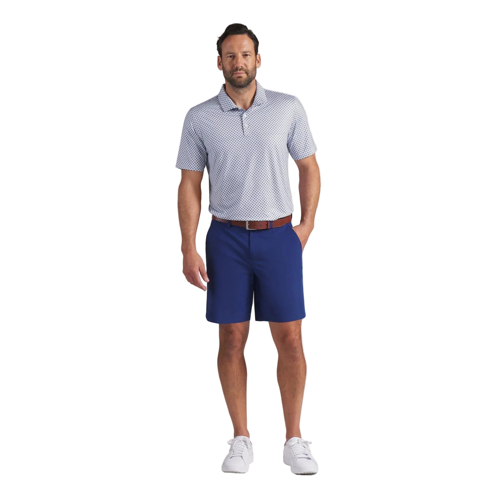 Puma MATTR Clover BN Golf Polo - White