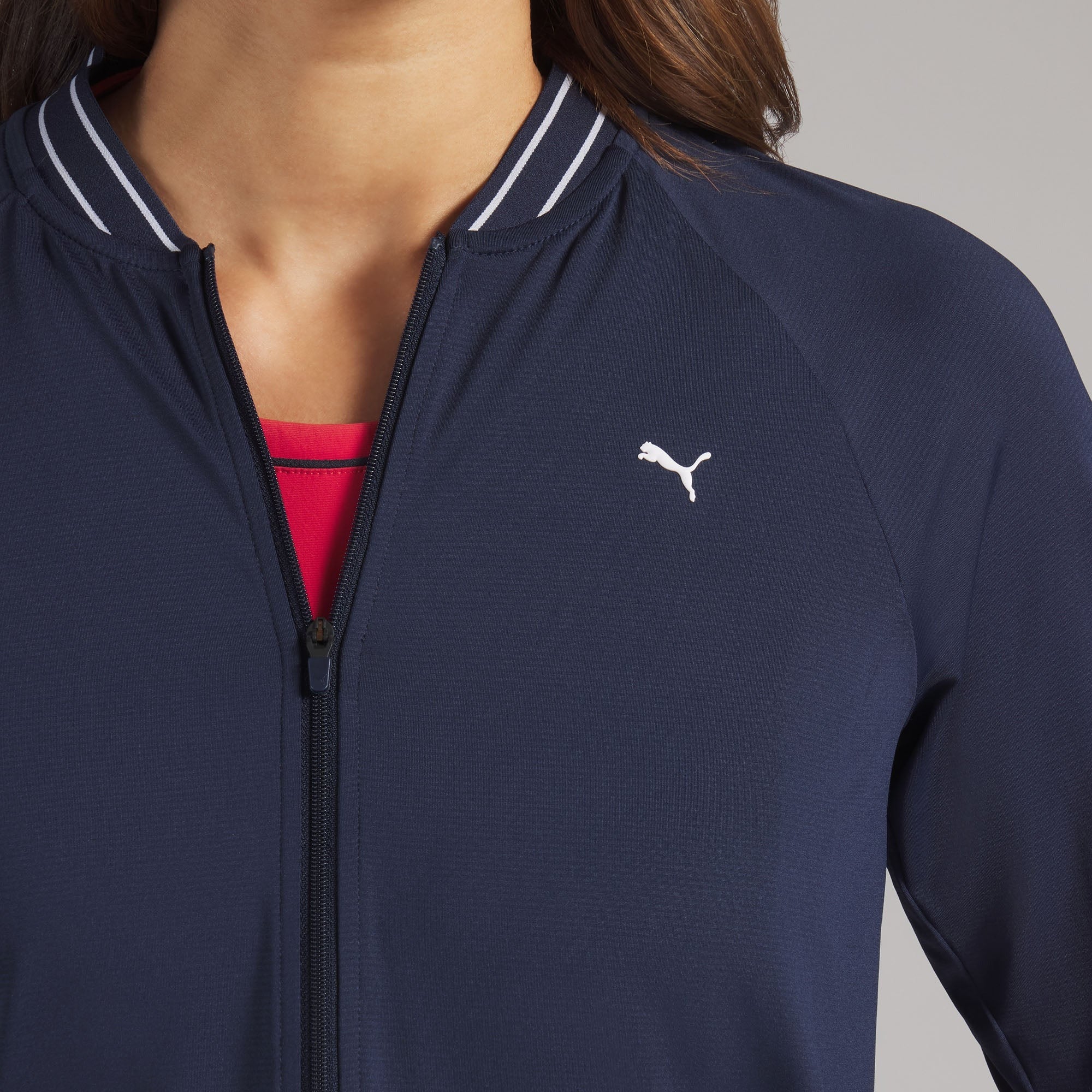 Puma Ladies UV Sport Golf Jacket - Navy