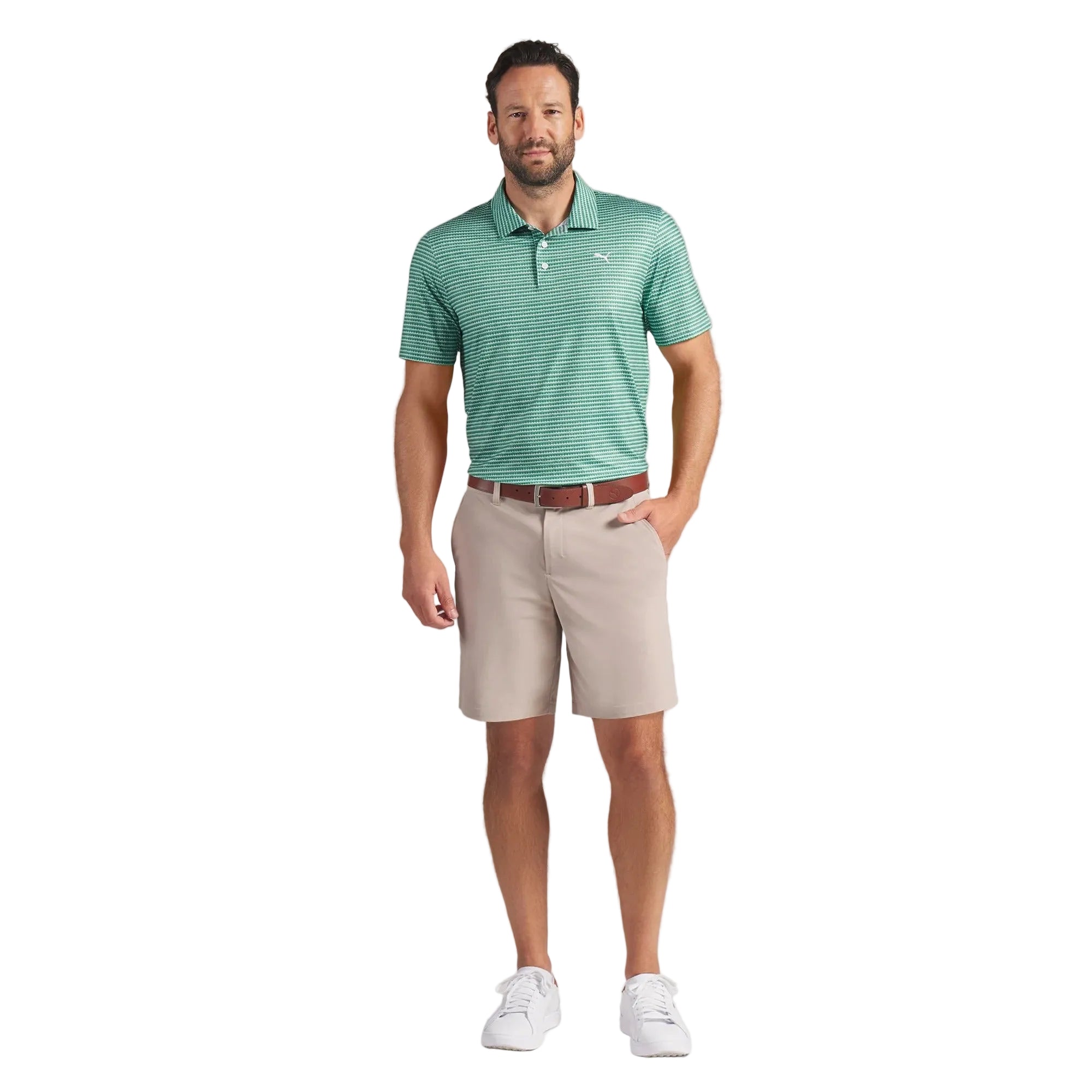 Puma MATTR Stadium LC Golf Polo - Green