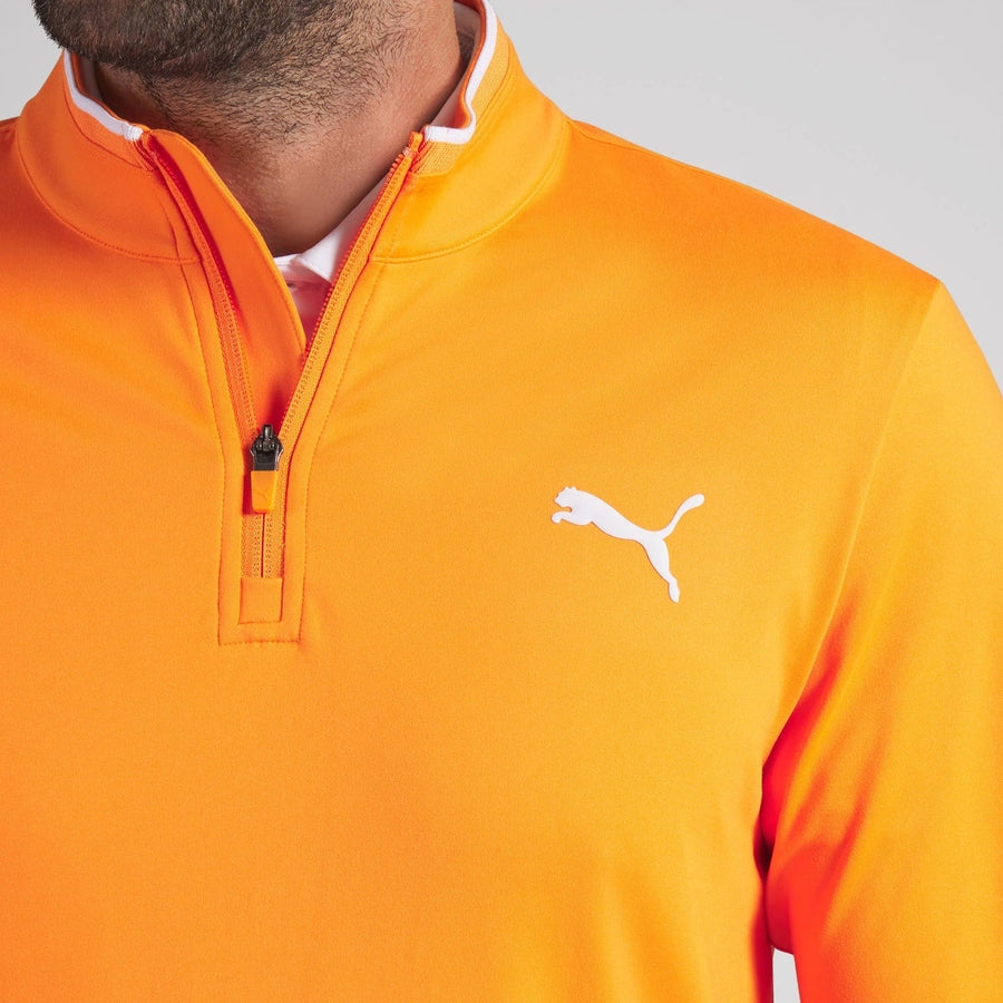 Puma CLOUDSPUN Tech 1/4 Zip Tour - Orange