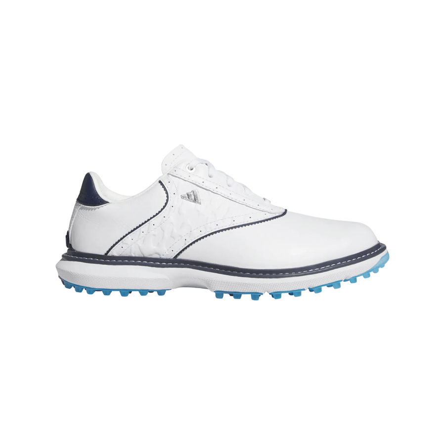 Adidas Ladies MC70 Spikeless Golf Shoes - White/Navy