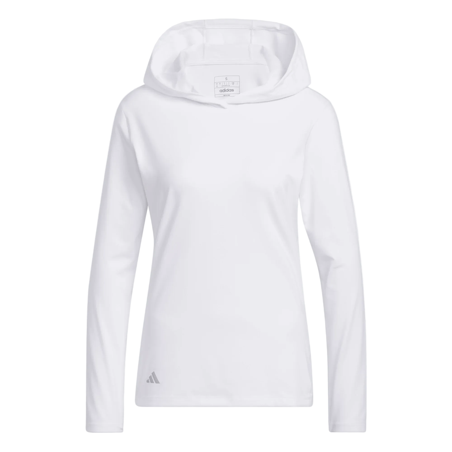 Adidas Ladies Performance Hoodie - White