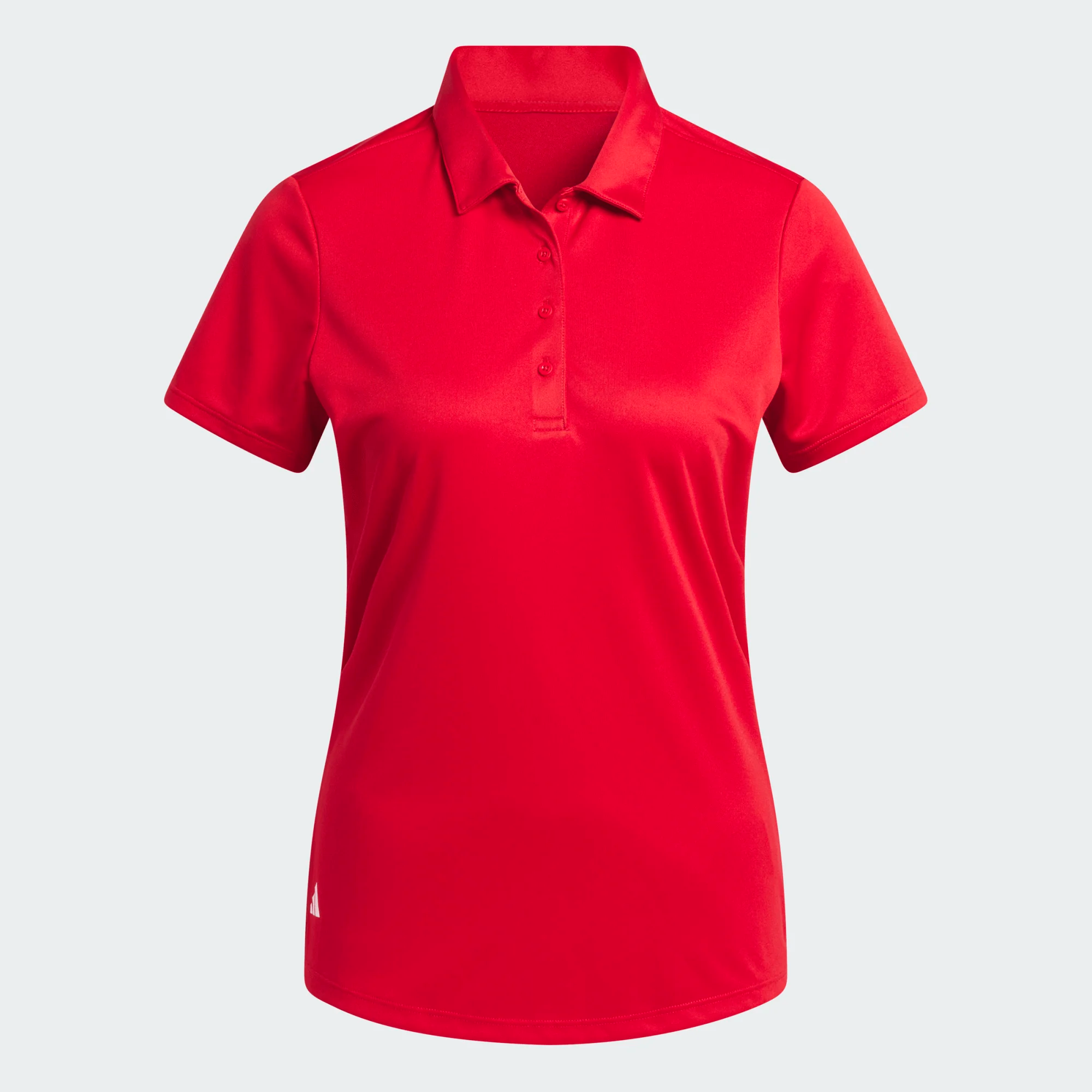 Adidas Ladies Solid Performance Short Sleeve Golf Polo