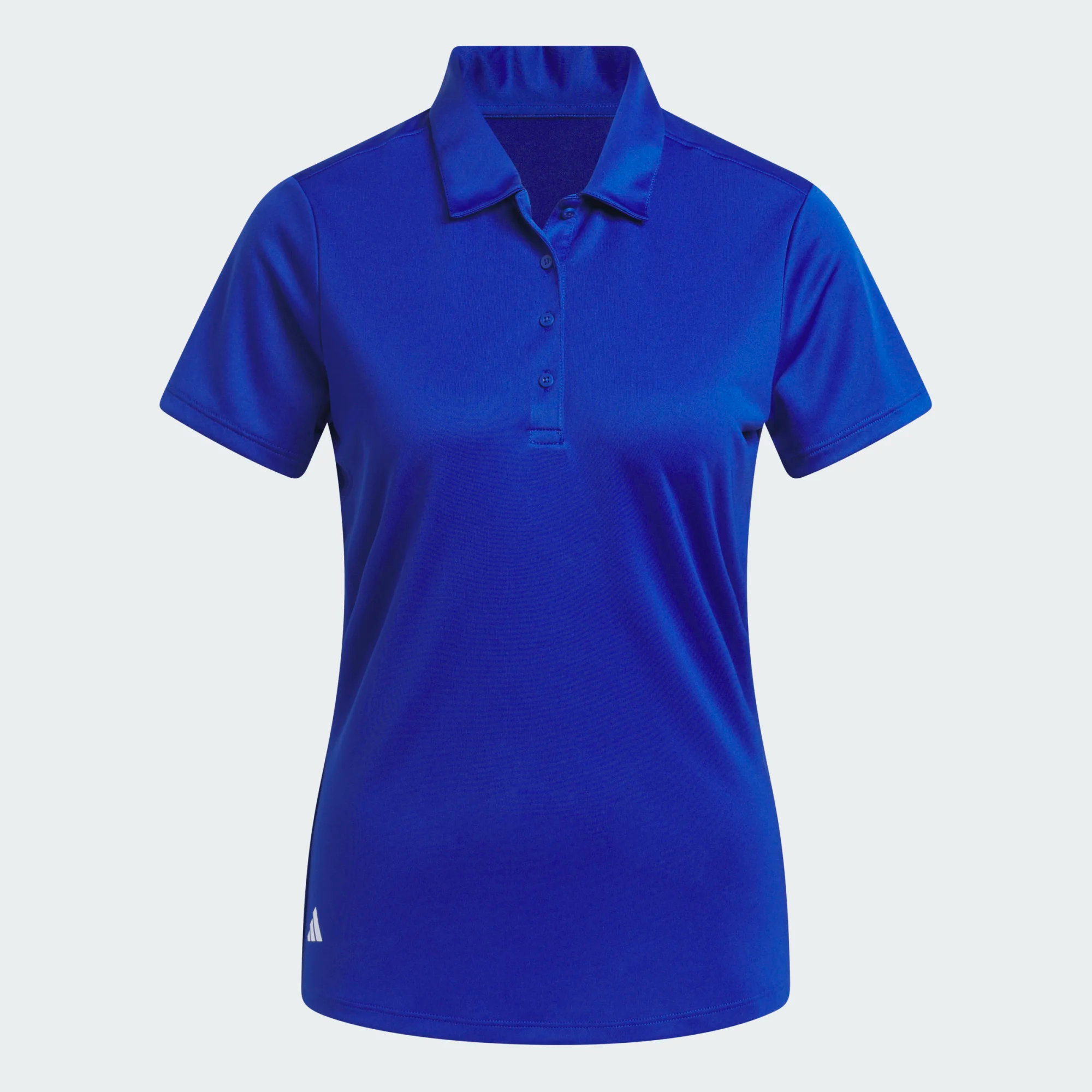 Adidas Ladies Solid Performance Short Sleeve Golf Polo