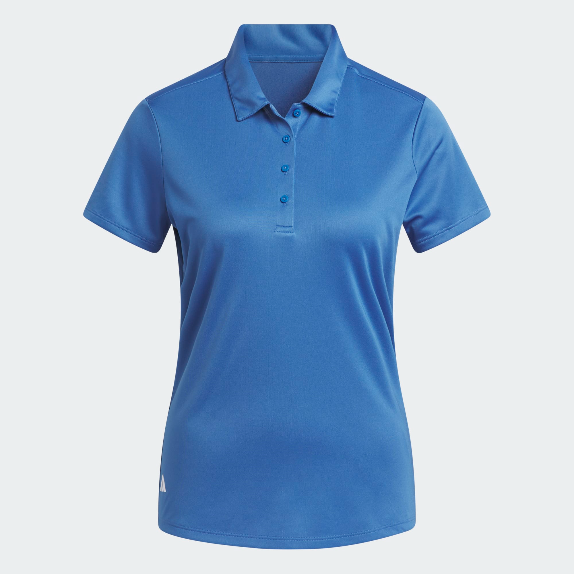 Adidas Ladies Solid Performance Short Sleeve Golf Polo