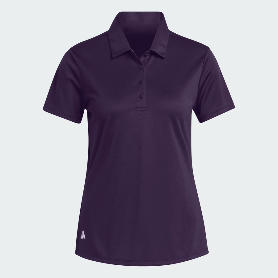 Polo de golf Adidas uni à manches courtes pour femme