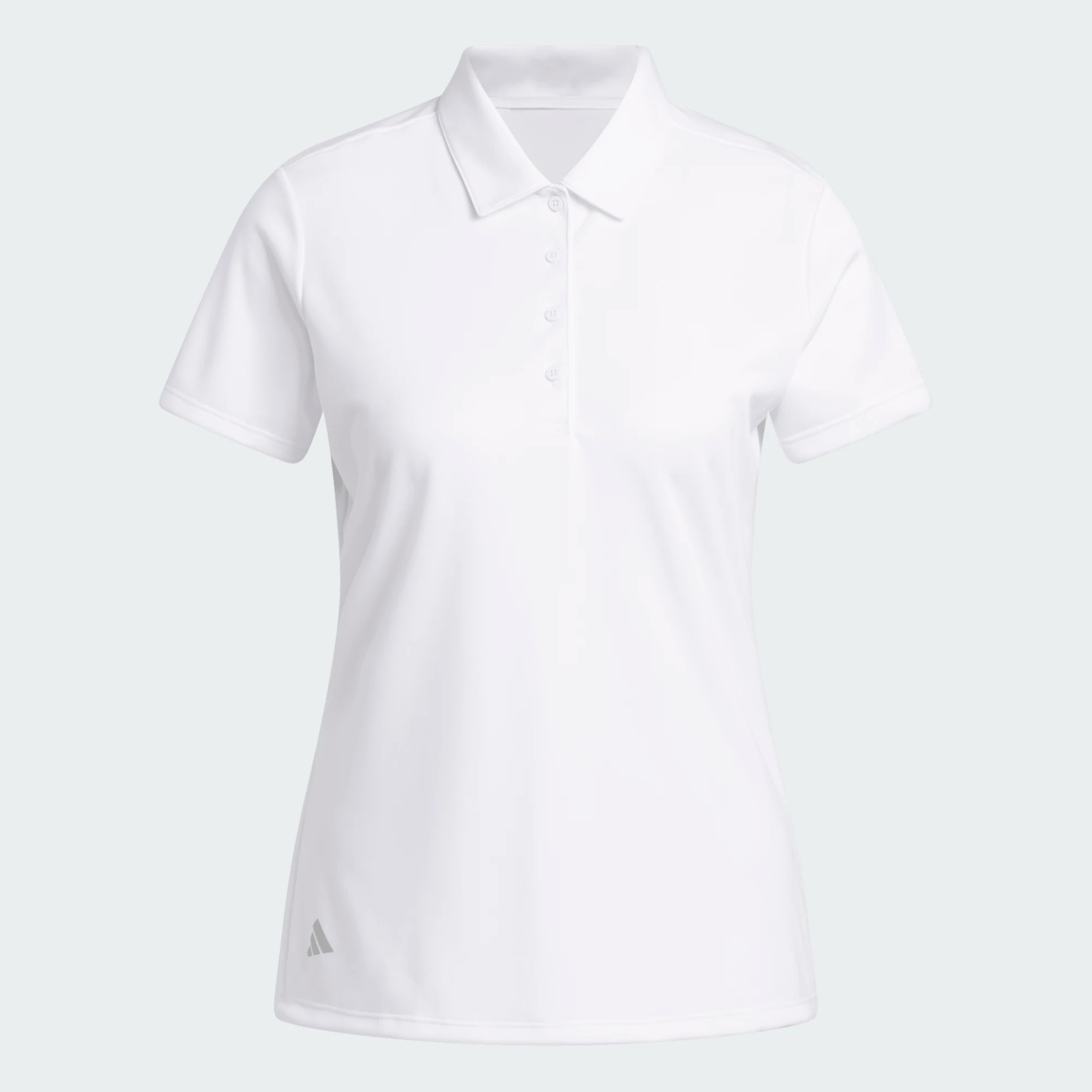 Adidas Ladies Solid Performance Short Sleeve Golf Polo