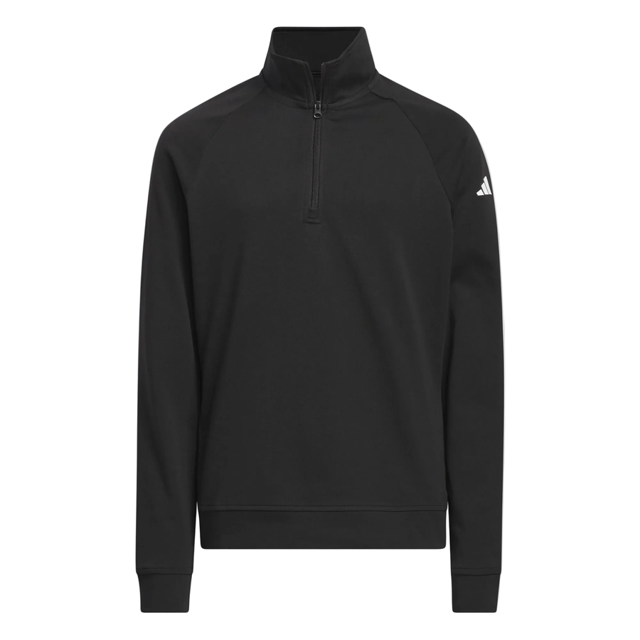 Adidas Junior's Unisex Quarter-zip Layer - Black