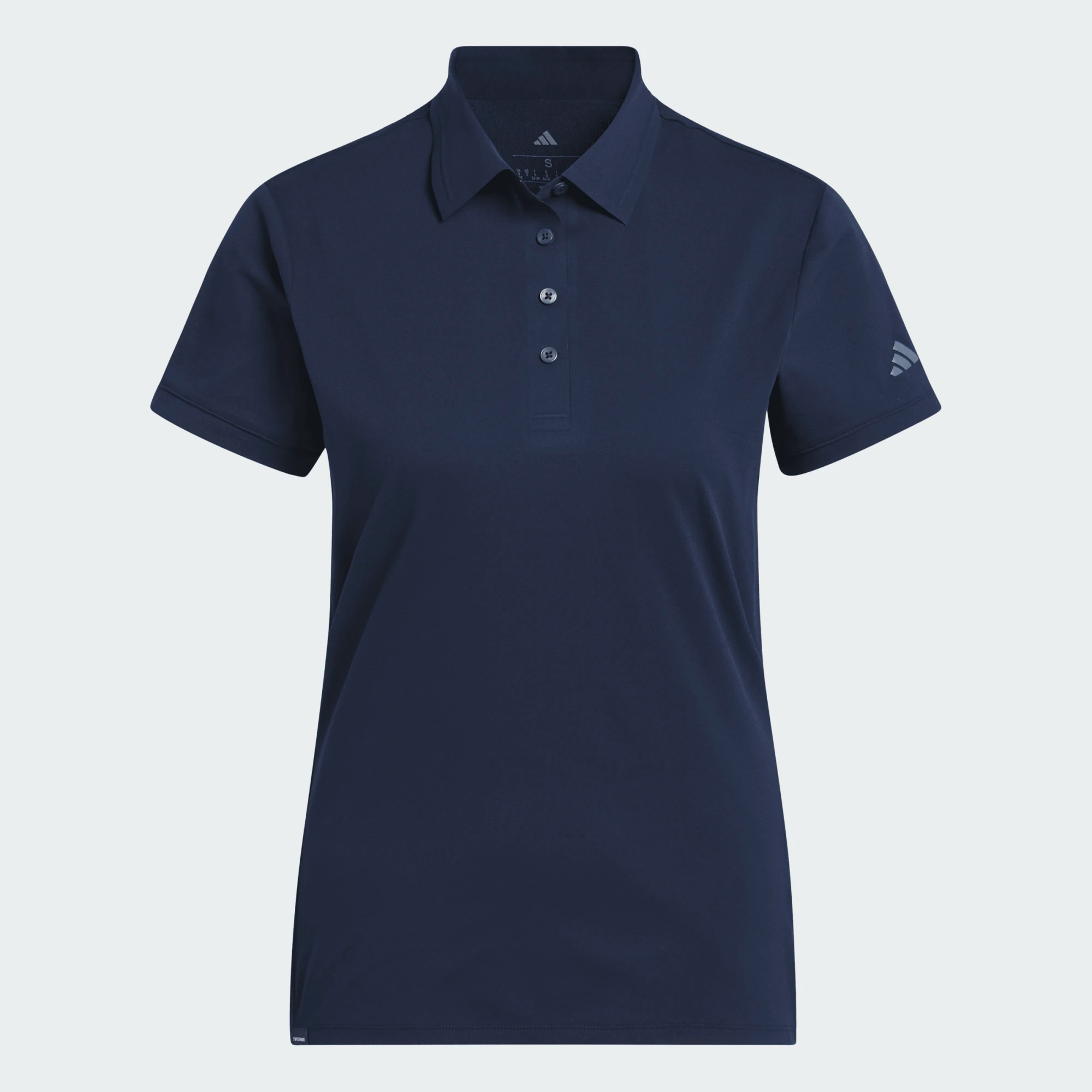 Adidas Ladies Ultimate365 Tour Twistknit Short Sleeve Polo