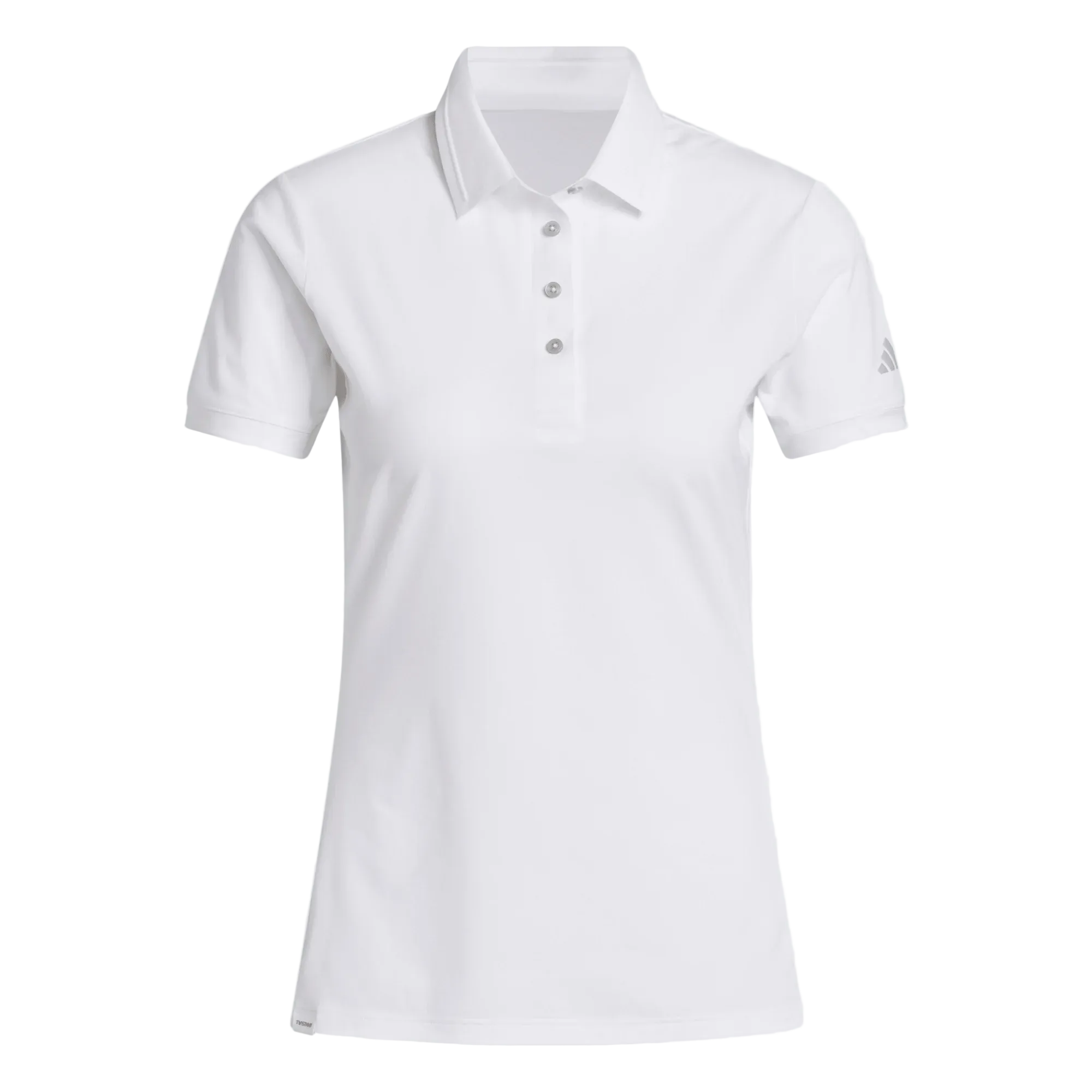 Adidas Ladies Ultimate365 Tour Twistknit Short Sleeve Polo