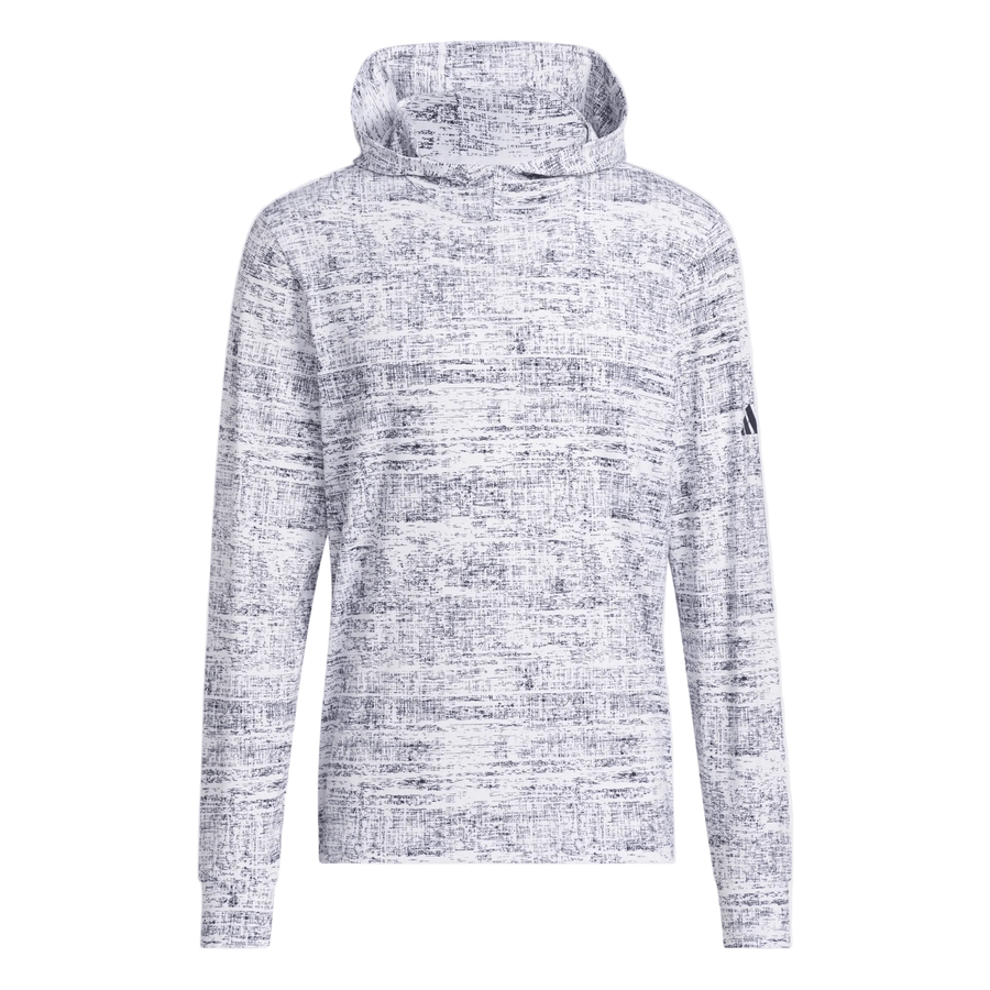 Adidas Performance Printed Lightweight Hoodie - White/Navy