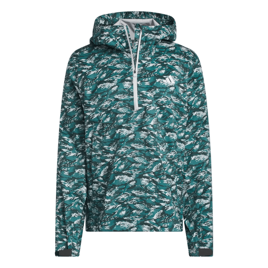 Adidas Climaproof+ Anorak Golf Jacket - Teal