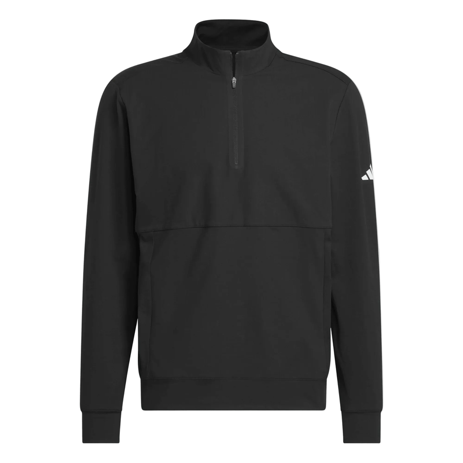 Adidas Ultimate365 Tour Quarter-Zip Golf Pullover - Black