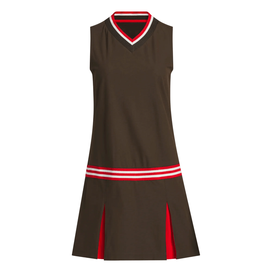 Adidas Ladies Originals Dress - Brown