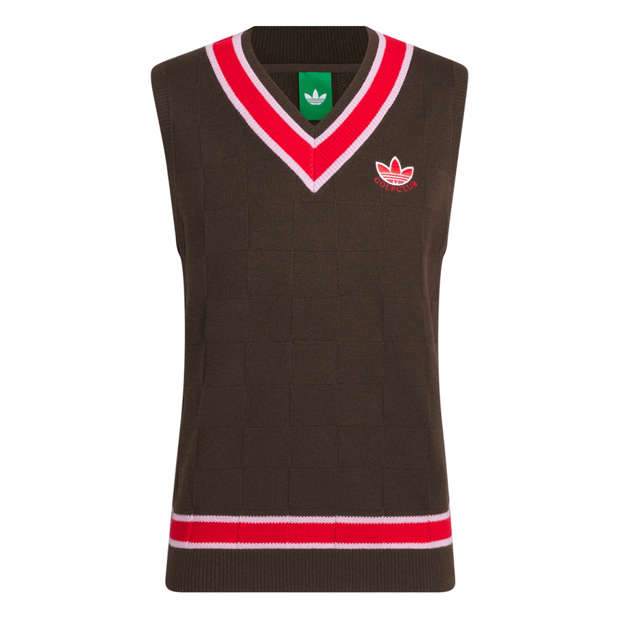 Adidas Original Knit Vest - Brown