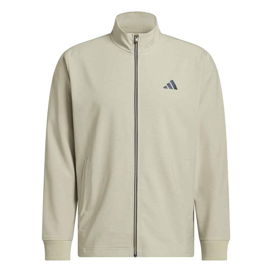 Adidas Ultimate365 Wind Textured Full-Zip Golf Jacket - Grey