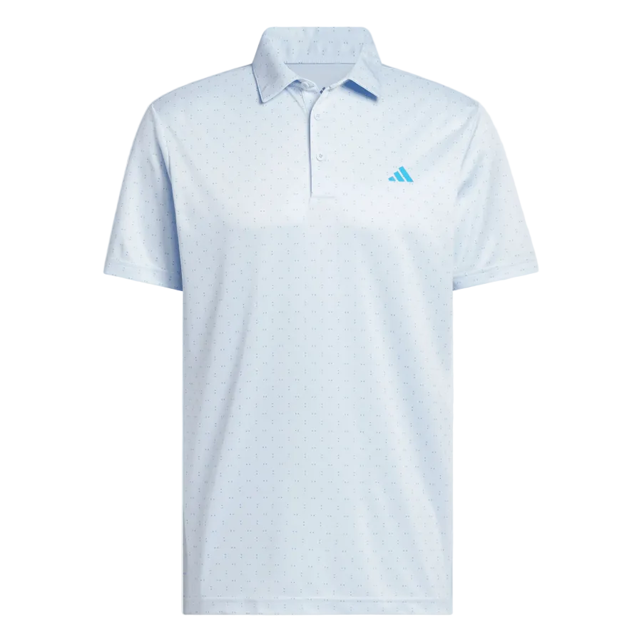 Polo Adidas Performance à imprimé texturé
