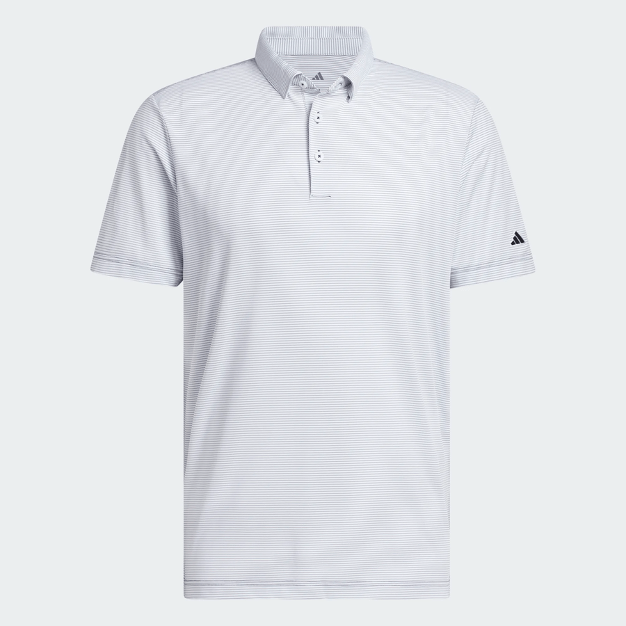 Adidas Ultimate365+ Pencil Stripe Climacool Polo Shirt