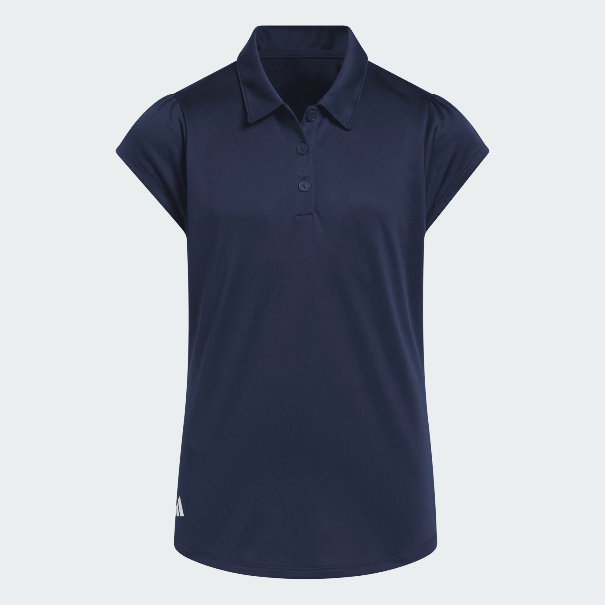 Adidas Girls' Performance Short Sleeve Golf Polo