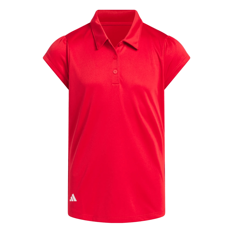 Polo de golf à manches courtes Performance pour filles Adidas