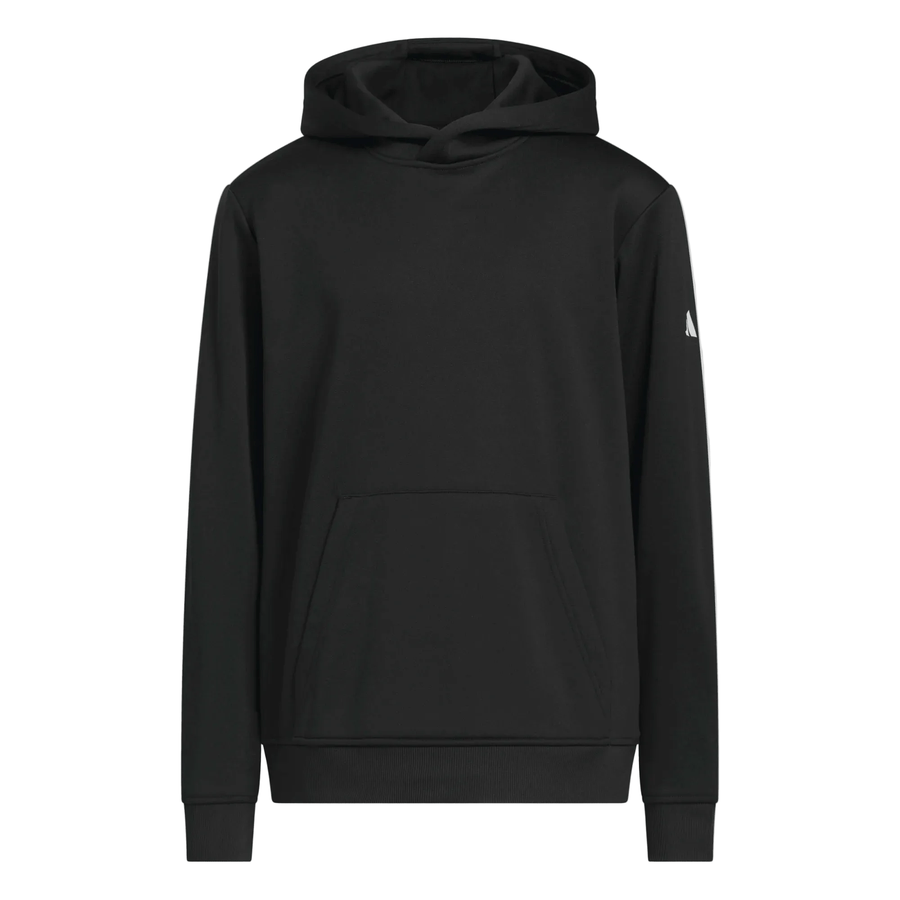 Adidas Junior's Crestable Climawarm Hoodie - Black