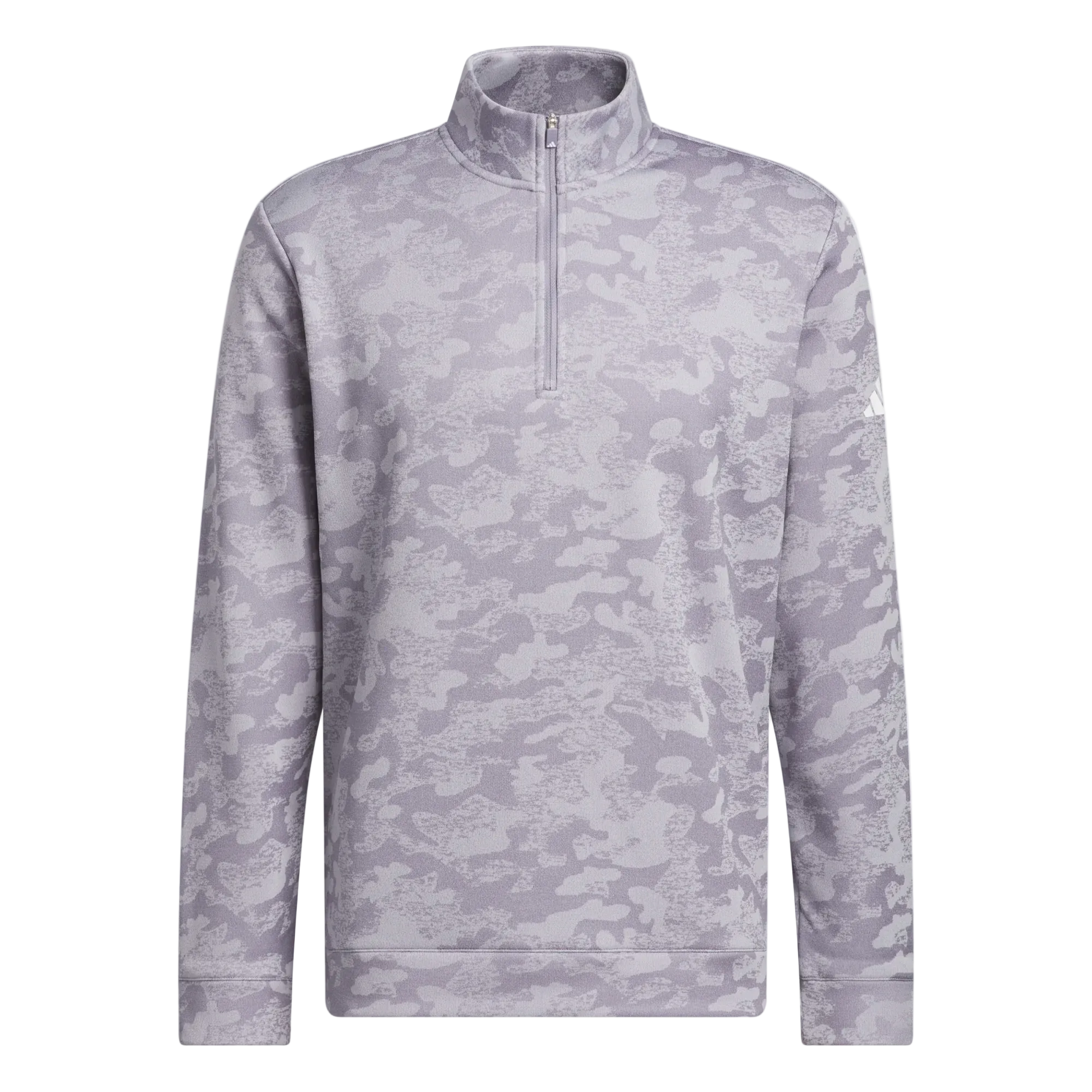 Adidas Ultimate365 Durable Water Repellant Quarter-Zip Sweatshirt - Grey